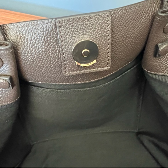 COPY - Demellier London x Claire Rose Icons LE Midi New York Bag Chocolate Leat… - Picture 12 of 16